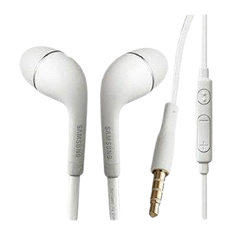 Buy SAMSUNG EHS64AVFWECINU Wired Earphone with Mic In Ear White